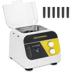 CGOLDENWALL 6 Holes Centrifuge 10 ml x 6 1920 x g 4000 rpm-999min Timer LCD Screen Low Noise for Separating Samples / Microorganisms 5/8/10 ml Vacutainer Tube