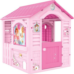 Chicos — Pink Princess Kids House — piemērots lietošanai iekštelpās un ārā — komplektā ir uzlīme dekorēšanai — izgatavota no izturīgas un izturīgas plastmasas (89613)