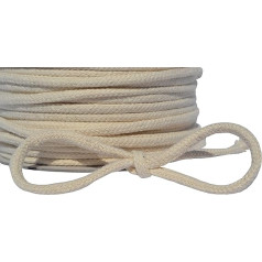 16 Strand 8mm Cotton Rope 100 Metres