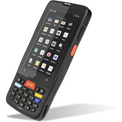 NETUM rokas plaukstdators Android 9.0 terminālis 2D svītrkoda skeneris LCD 4 collu skārienekrāns ar WiFi 4G Bluetooth GPS PDA svītrkoda lasītāju