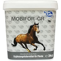 NutriLabs Mobifor-GR 3.0 kg Old Horse Support Powder for Joints, Immune System, Liver, Kidneys, Heart Muscles and Digestion