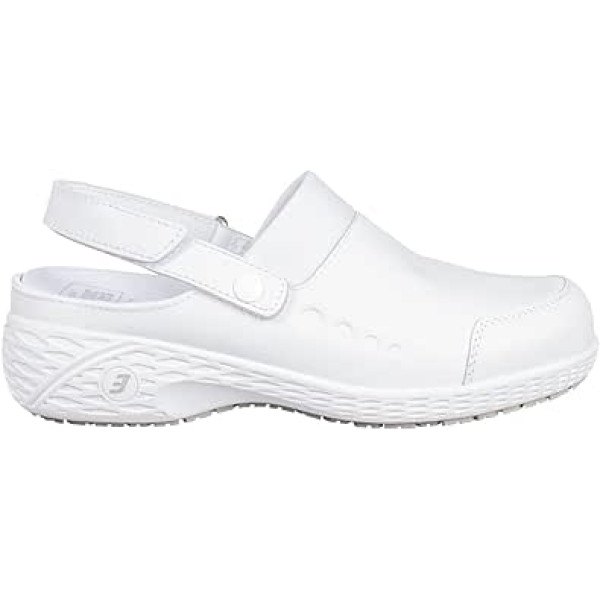 SAFETY JOGGER Arbeitsschuhe Damen 35 EU - Sheila - Leichter, Bequemer Sicherheitsschuh mit Klettverschluss, ideal für Pflege, Küche oder Innenbereich, rutschfest, Leder Sicherheitsclog, Oxypas