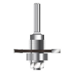 ENT Flachdübelfräser Set HW (HM) S 8 x 32 Z2 d47x3,97 mm with 3 Ball Bearings