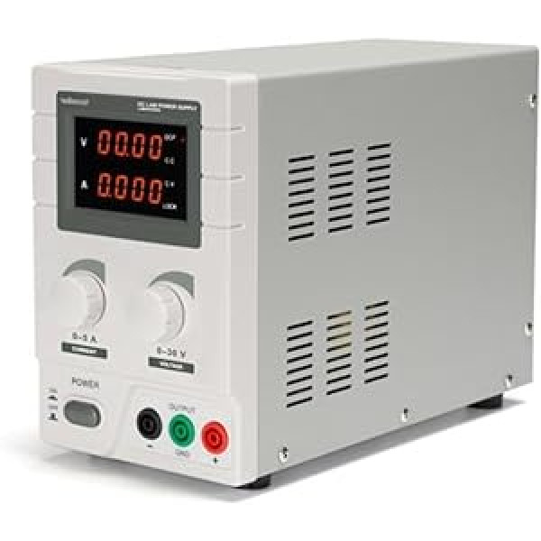 Velleman laboratorijas barošanas avots Lab PS3005 N (1–30 V līdzstrāva 5 A, 150 W