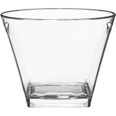 BREVETTI WAF, Quadra Bowl Eiswürfelbehälter für 4 Flaschen, transparent, Fassungsvermögen 10,5 l