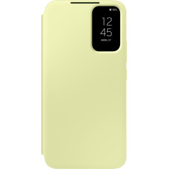 Samsung Korpusa vāciņš ar atvāžamo logu maku Card Galaxy A34 5G Smart View Wallet Lime