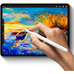 Aktīvā irbuļa pildspalva iPad Pro Air Smooth Writing, balta