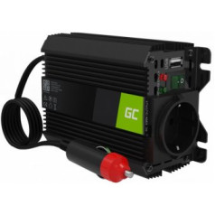 Green Cell Car Power Inverter Converter Strāvas pārveidotājs 12V to 230V / 150W / 300W Modified Sine Wave