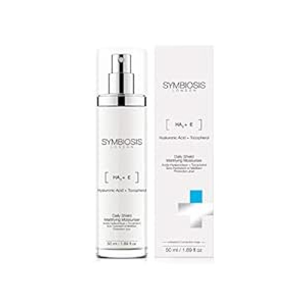 Symbiosis London [hialuronskābe + tokoferols] - mitrinošs dienas krēms matēts, 50 ml