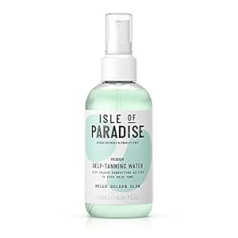 Isle Of Paradise Paradīzes salas pašatdeguma ūdens mitrinošs dabīgs sastāvs, vegānisks 200 ml vidēja