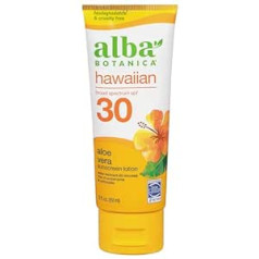 Alba Botanica Гавайский солнцезащитный крем с алоэ вера SPF30 4 унции