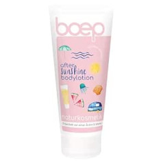 Boep After Sun Losjons Natural Cosmetics Après Sun vegāns un dabīgs mitrinošs līdzeklis ar organisko olīveļļu un organisko šī sviestu (200 ml)