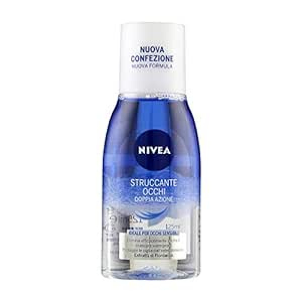 ‎Nivea NIVEA Double Effect Eye Make Up Remover 125 ml, iepakojumā 4