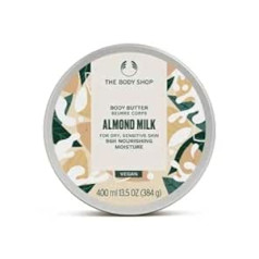 The Body Shop ķermeņa sviests mandeļu pieniņš sausai jutīgai ādai - JAUNS-BIG- 400 ml