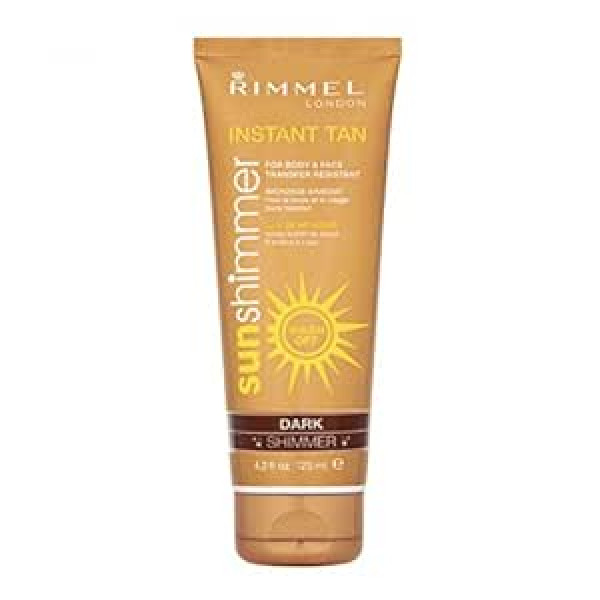 Rimmel London Sunshimmer Instant Tan - Dark Shimmer 125ml