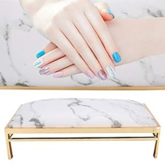 ‎Hurrise Armrest Cushion, Armrest Cushion, Armrest Cushion, Nail Cushion, Armrests, for Nail Dryer for Home Use [White]