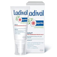 Ladival Akut Après nomierinošs serums - atvēsinošs serums pēc sauļošanās ādas atjaunošanai pēc uzturēšanās saulē - 50 ml