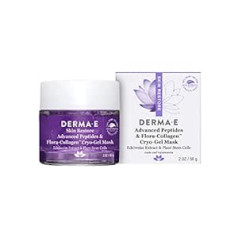 Derma E Derma-E uzlabotā peptīdu un floras kolagēna krioželeja maska unisex 57 ml maska