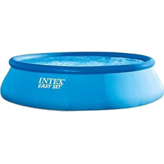 Intex Easy Set Above Ground Pool, zils, Diametrs 457 x 122 cm