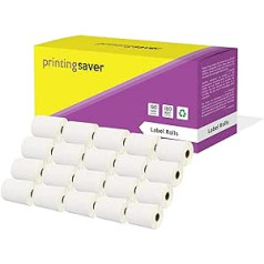 20 Rolls S0904980 104 mm x 159 mm Shipping Labels Compatible with LabelWriter 4XL (220 Labels per Roll)