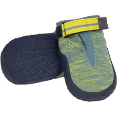 RUFFWEAR Hi & Light Suņu apavi, pāri, Premium suņu zābaki, Elpojoši satvēriena apavi, Suņu skriešanas un kāpšanas apavi vai ievainotām ķepām, Aizsardzība karstā vai aukstā laikā, 7,6 cm, River Rock