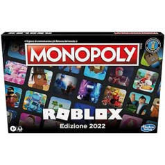 Monopols Roblox (bērnu rotaļlieta, no 8 gadiem, Hasbro Gaming)