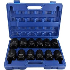 Impact Socket Set Metric 12pcs 1