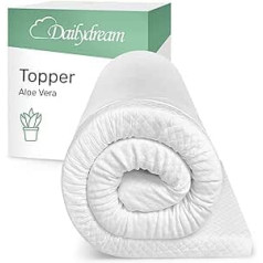 Dailydream visko-elastīgie virsmatrači, Aloe Vera, ar Memory Foam efektu