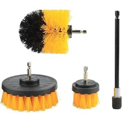 Mesee Set of 4 Drill Brush Attachments, Tiles, Kitchen Surface