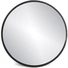 Homede Wall Mirror Wall Decoration Round Nueva Black