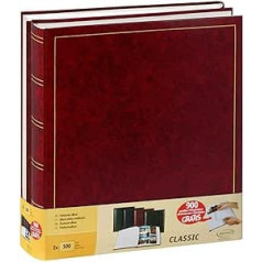 2 x Traditional Jumbo Albums - 100 Pages - Holds 500 Photos - 4