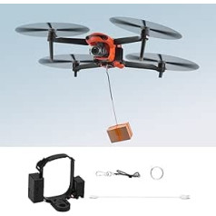 O'woda Airdrop System for EVO II, Airdrop Ejector Airdrop Payload Transport Device for Fishing Wedding Proposal Search and Rescue Kit Compatible with EVO II/EVO II Pro