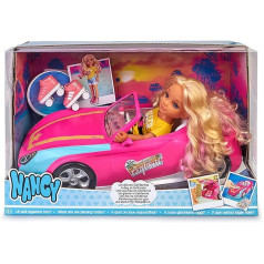 Nancy - A Day in California, doll with car and ice skates for girls and boys from 3 years (Famosa 700015788)