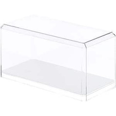 Pioneer Plastics – Acryl Vitrine für Diecast Modellautos, Maßstab 1:24, verspiegelter Boden