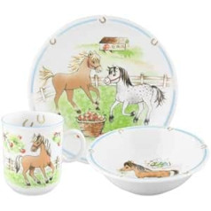 Seltmann Weiden 001.718413 Kinder Satz 3-teilig, Compact Pony, Geschirr