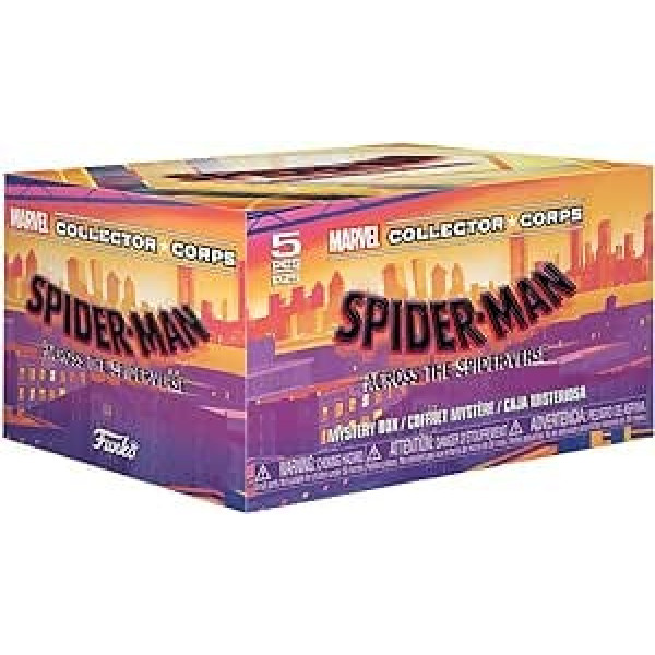 Funko Marvel Collector Corps abonēšanas kaste, Across The Spiderverse, 3XL