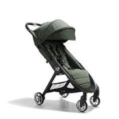 Baby Jogger City Tour 2 Travel Buggy | Mazs, viegls un kompakts bagijs ar vienu roku salokāmu | Everets Grīns (zaļš)