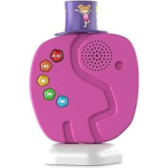 TechniSat TECHNIFANT - Audio Player and Bluetooth Speaker for Children (Including Night Light, with MP3 Playable Hat and Powerful Battery)