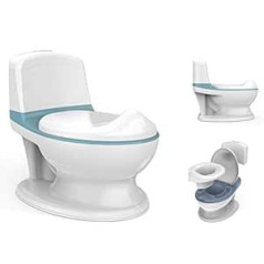 Babify Portable Potty for Boys and Girls with Sound, Adjustable Potty for Children, Non-Slip, Comfort with PU Cushion, Father for Children, Easy to Clean, Children's Toilet