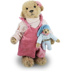 Clemens Collector Teddy Sister/Sister 36 cm Limited Edition Mohēra