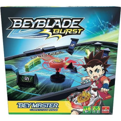 Pressman 108699 Beyblade Burst Arena Contest Contest, izmetiet savu skrituļgalvu un nogāziet stabus, lai iegūtu punktus, asorti