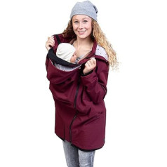 Viva la Mama Mellory All-Weather Functional Jacket for Mum and Baby, Maternity Jacket and Carrying Jacket