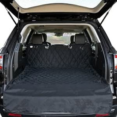 Hcmax Large Dog Vehicle Cargo Liner Cover Pet Seat Cover Mat Non Slip Waterproof Universal for Car SUV Truck Jeeps Vans - XL