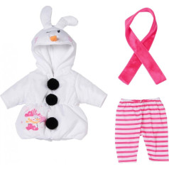 Dolly fashion snowman costume outfit for baby born doll