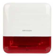 Ax pro wireless outdoor optical and acoustic siren, red
