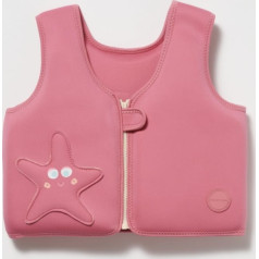 Swimming vest (3-6 years) - ocean treasure rose