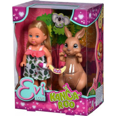 Evi love evi doll with a kangaroo