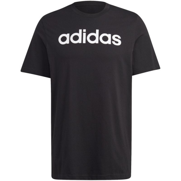 Adidas Essentials Single Jersey Linear Embroidered Logo Tee M IC9274 / S