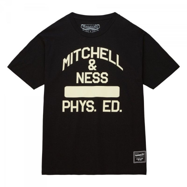 Mitchell & Ness Mitchell & Ness zīmola T-krekls Phys Ed M BMTR5545-MNNYYPPPBLCK / S