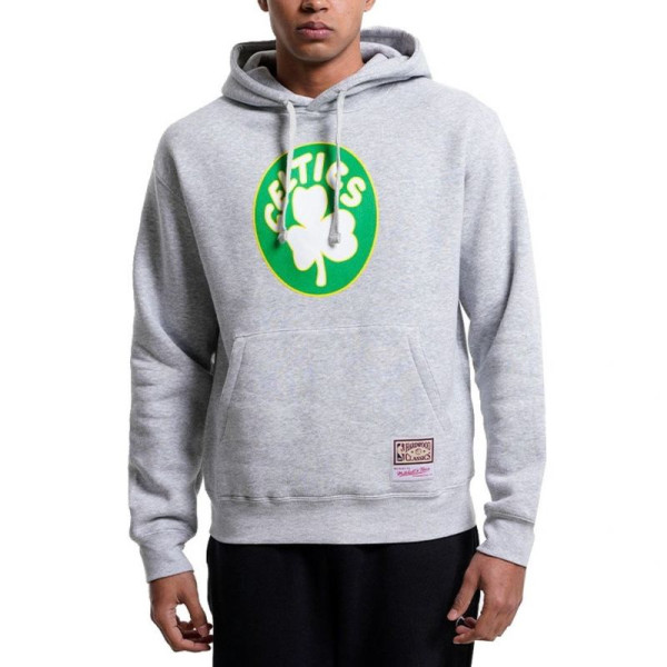 Mitchell & Ness Mitchell & Ness Team Logo Hoody Boston Celtics M HDSSINTL1050-BCEGREY / S